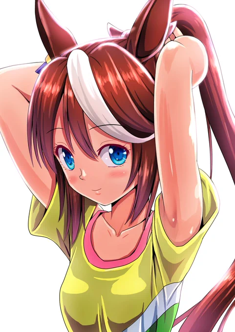 私服トウカイテイオー描きました#ウマ娘 #トウカイテイオー #イラスト #絵描きさんと繋がりたい 