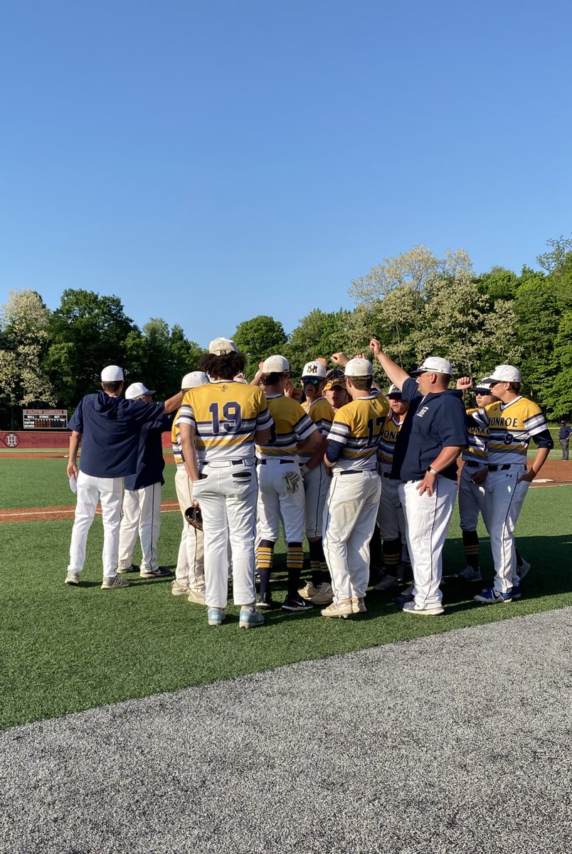 Baseball falls 2-1 to Indian Hill. Very proud of this group of #TeamGuys! They came to the diamond everyday ready to work and left it all on the field! #HornetPride