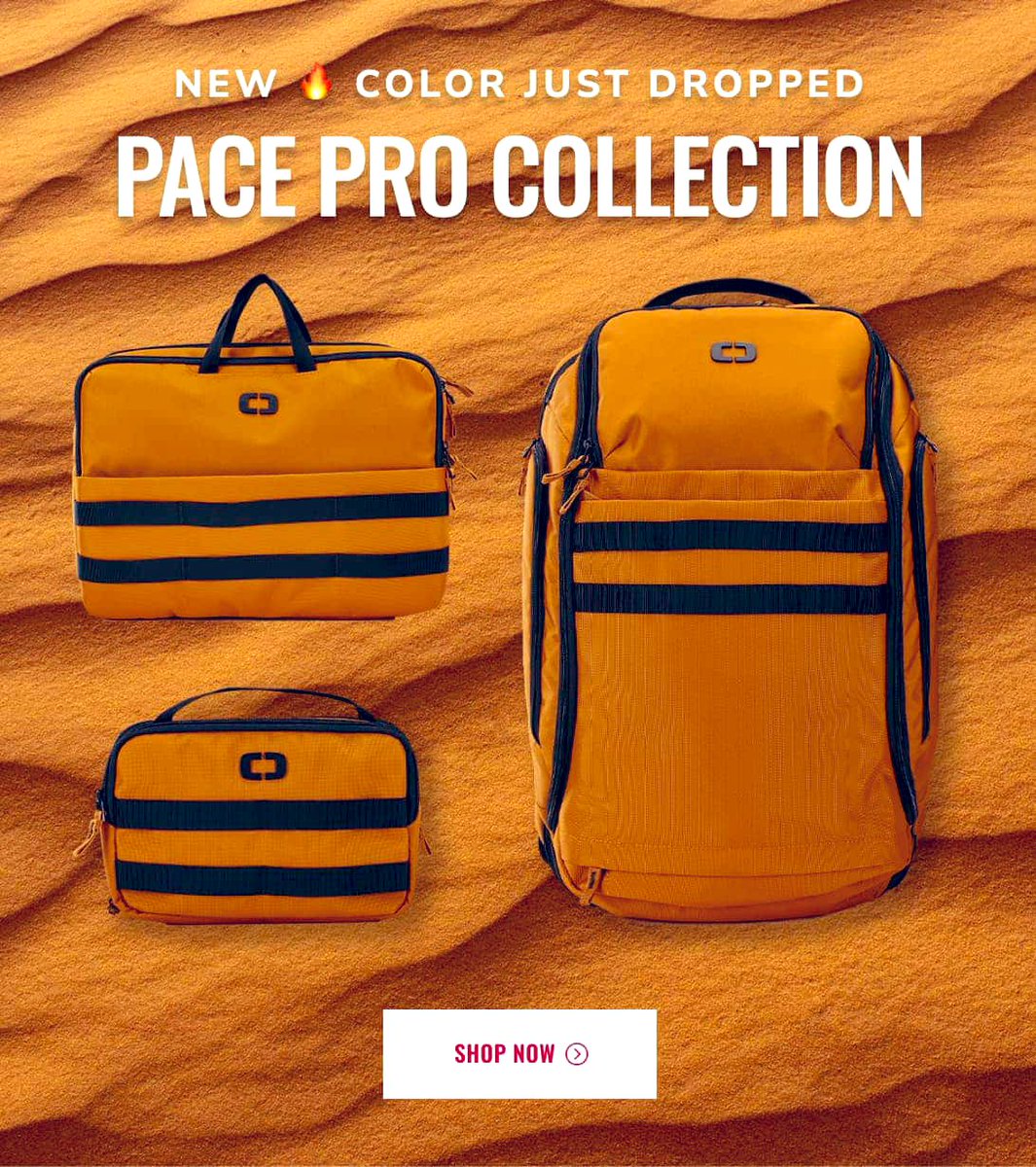SHRED_ENT's tweet image. The new @OGIO Pace pro Desert series is now shipping in the Orange color way… 🍊 #ogio #ogiobags #backpacks #paceproseries