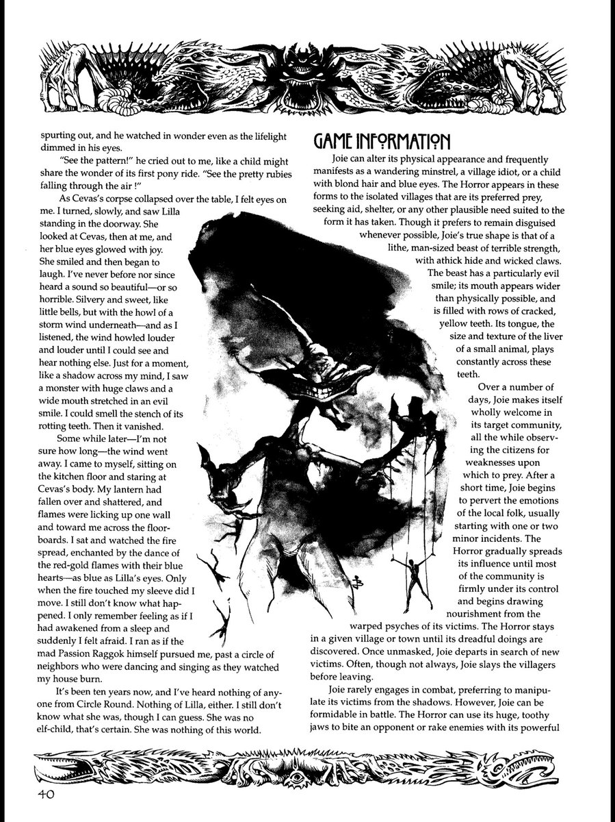 I think there might be some Hellraiser references there! More damn dark Earthdawn 