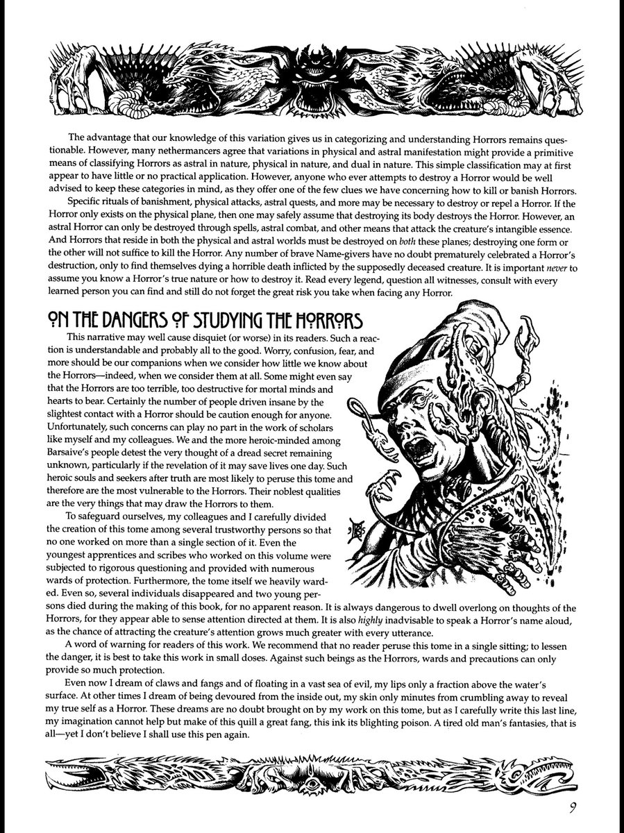 I think there might be some Hellraiser references there! More damn dark Earthdawn 