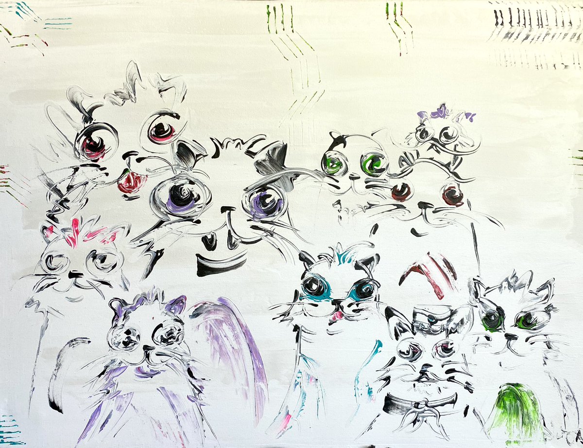 SigneDrulle's tweet photo. #kitty #kitties #cryptokitties #Crypto #CatsOfTwitter #NFTGame #Polygon #cryptoart #NFTartist #NFTs #NFTProjects #OpenSeaNFT #nftcollectors #signe https://t.co/BDbbve0EGL