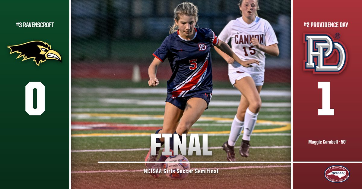 ChargersPDS's tweet photo. STATE CHAMPIONSHIP BOUND!  Girls Soccer defeats Ravenscroft to advance! They will be looking to capture their 3rd consecutive state title! #pdschargers https://t.co/sLHqZapqCy
