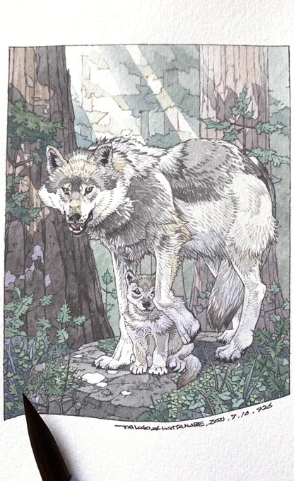 『守る』 