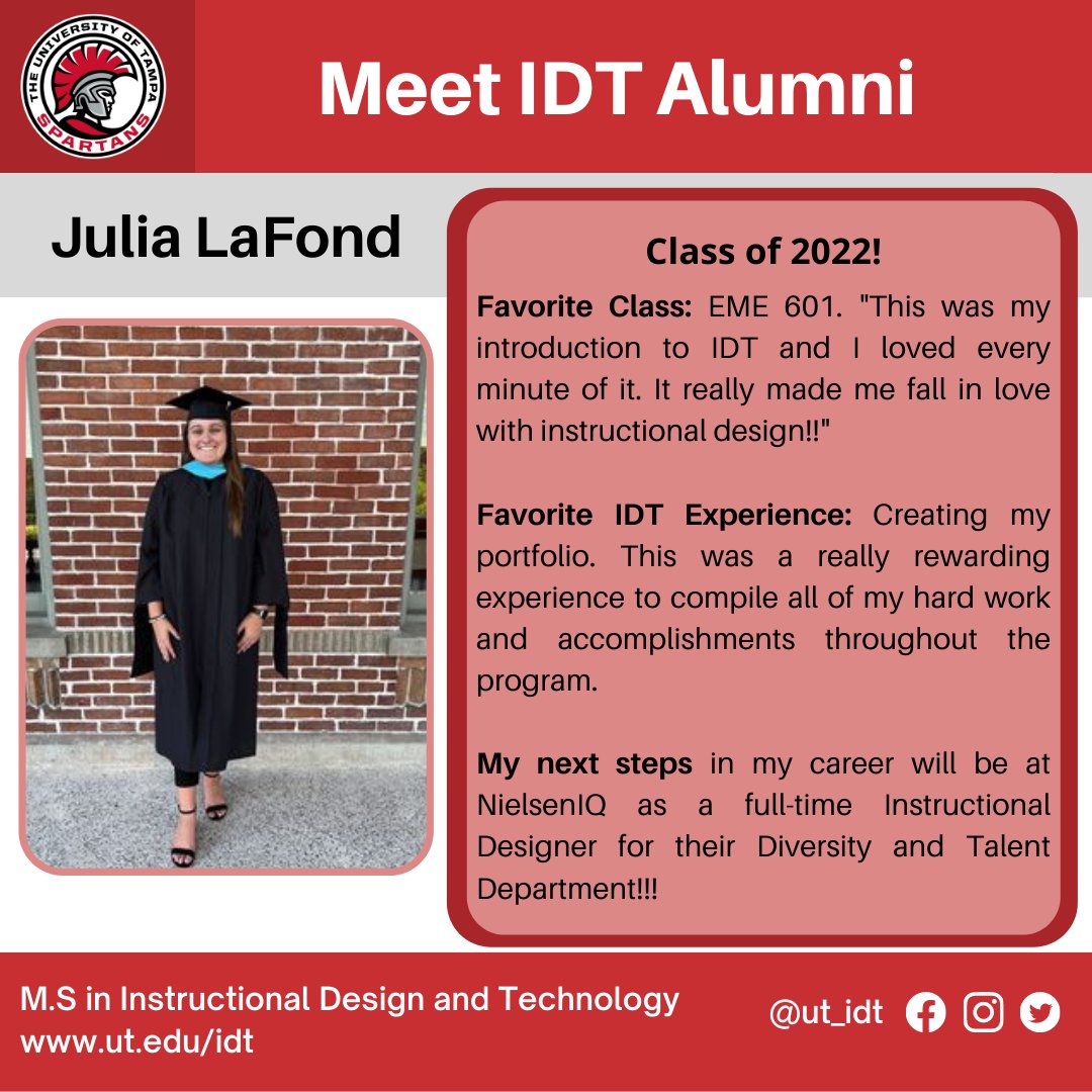 Congratulations! <a href="/UTampaEDU/">UTampa Dept. of Education</a>