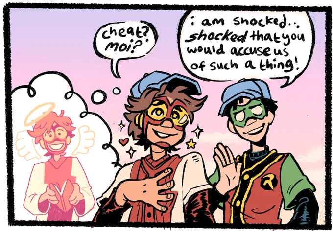 redraw of my favourite ever panel from young justice 98 by @ToddNauck 