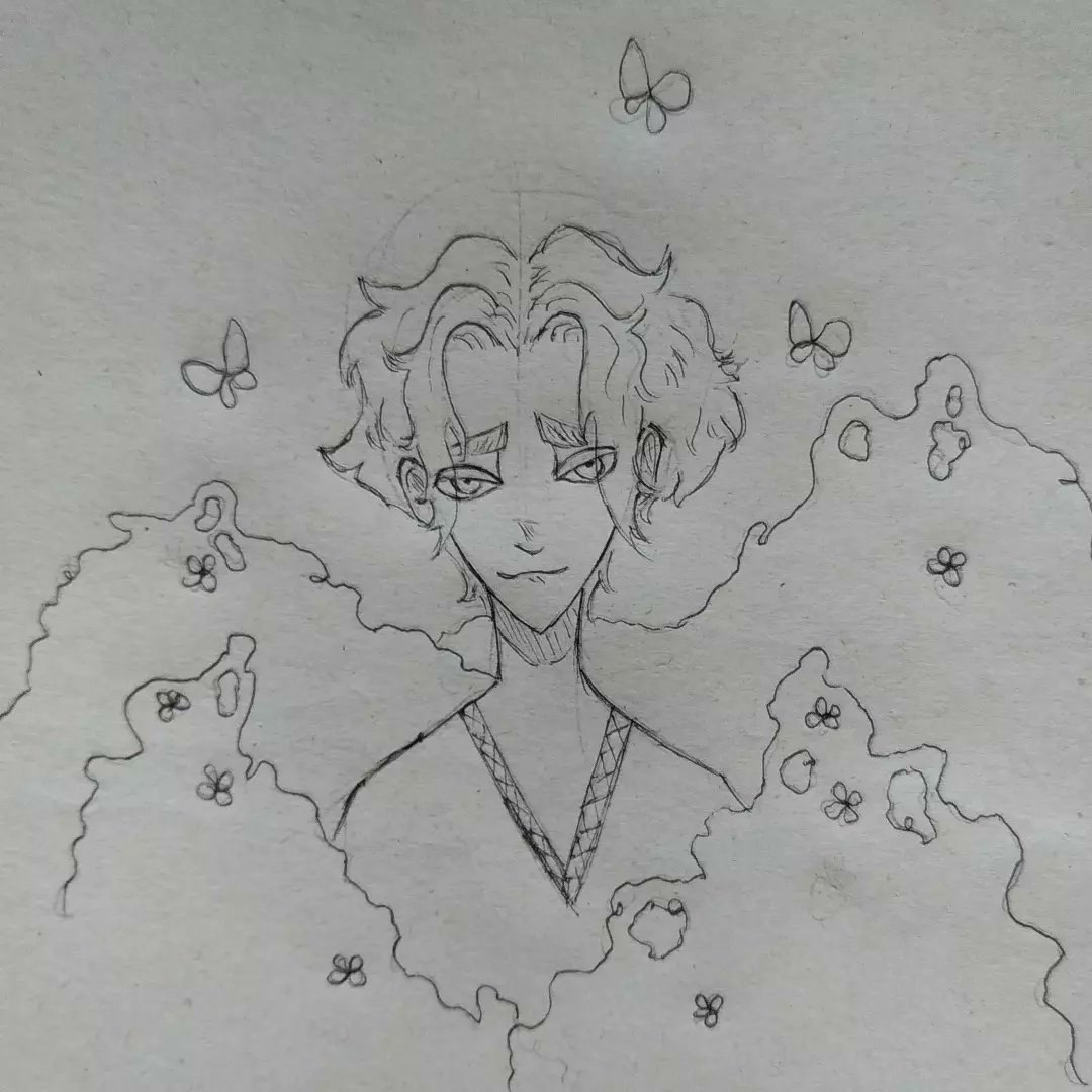 ctrl_luv's tweet photo. Del sketch al digital 🦋🌺 https://t.co/iSbEDn6NRF
