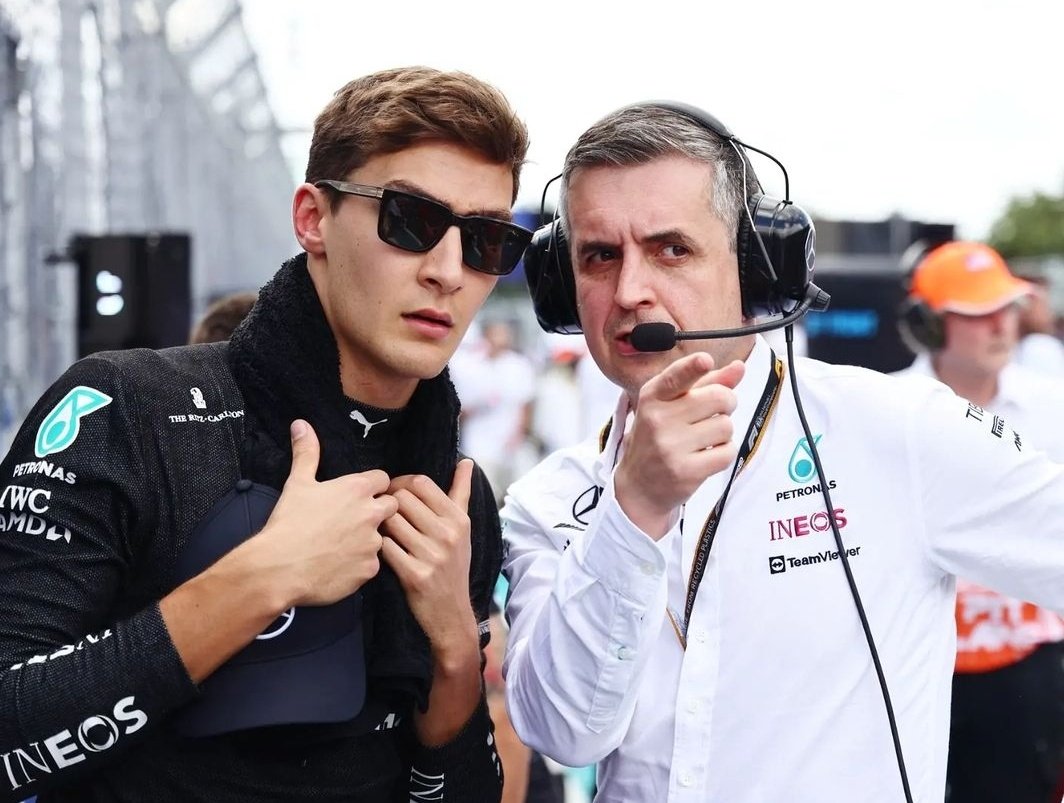 thslitamp's tweet image. esperando pra ver essa dupla em ação nos dois próximos fins de semana #DoubleHead 

✨🙏🏾 George Russell e Riccardo Musconi