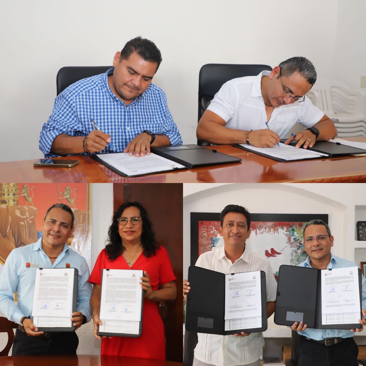 Arranca “Internet para Todos” en municipios de Istmo-Costa

▶️El director del @icti_chiapas <a href="/helmerferras/">Helmer Ferras</a> firma convenio de colaboración con Ayuntamientos de #Arriaga, #Pijijiapan, #Mapastepec y #Acapetahua.

susanasolisinforma.com/contenido-arra…