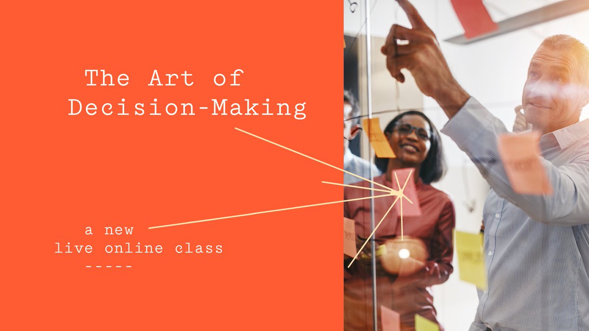 We like to think we're pretty rational, but the reality is that our judgment is compromised by a number of psychological factors. Dr. Justyna Kucharska will teach your team how to combat these biases and make better decisions in this live online class: bit.ly/3MnQq5T