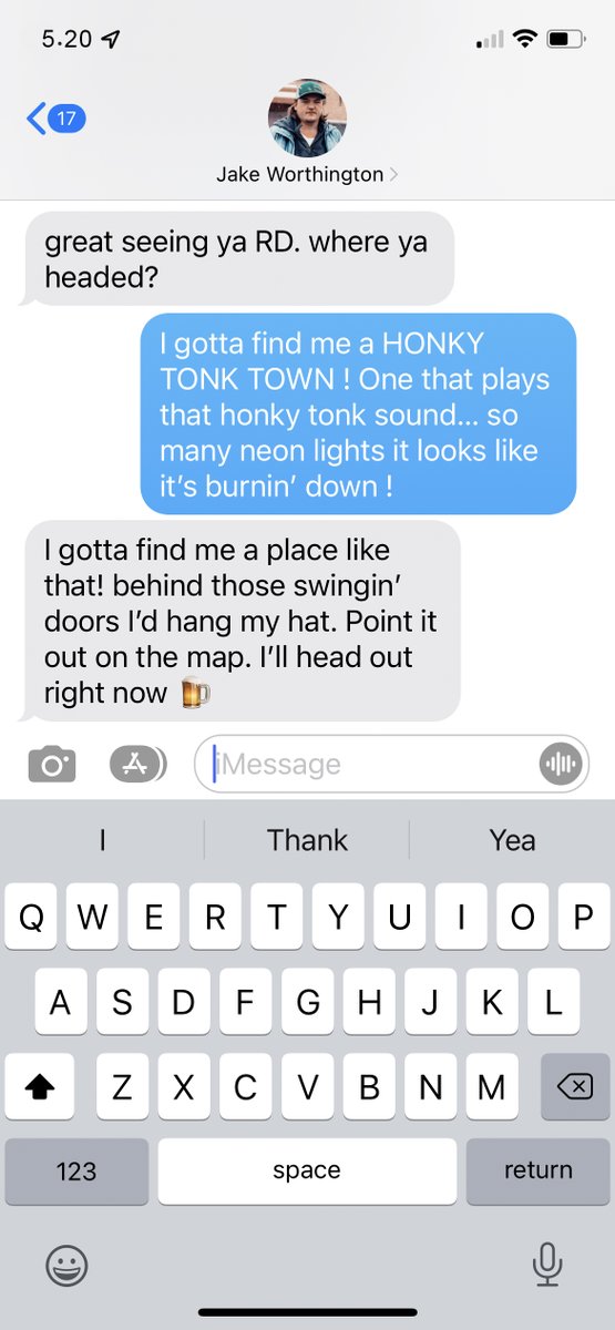 RonnieDunn's tweet photo. Anyone know a good Honky Tonk Town ? RD @jakeworthington https://t.co/ter5zjO4Ss