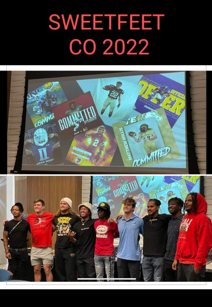 JohnWest221's tweet photo. 🙏🏾 Thank you @sweetfeettrain1 
None of us would have ever made it this far  without your training and guidance💪🏿.To all my Sweetfeet brothers: 
IT'S TIME 4 US 2 GO EAT‼️
@smitty24_ @IvanSMartin23
@Breshaun3 @Willis19Matthew
@RyanMeloche22 @CutterBriscoe https://t.co/0XfDxSGYsV