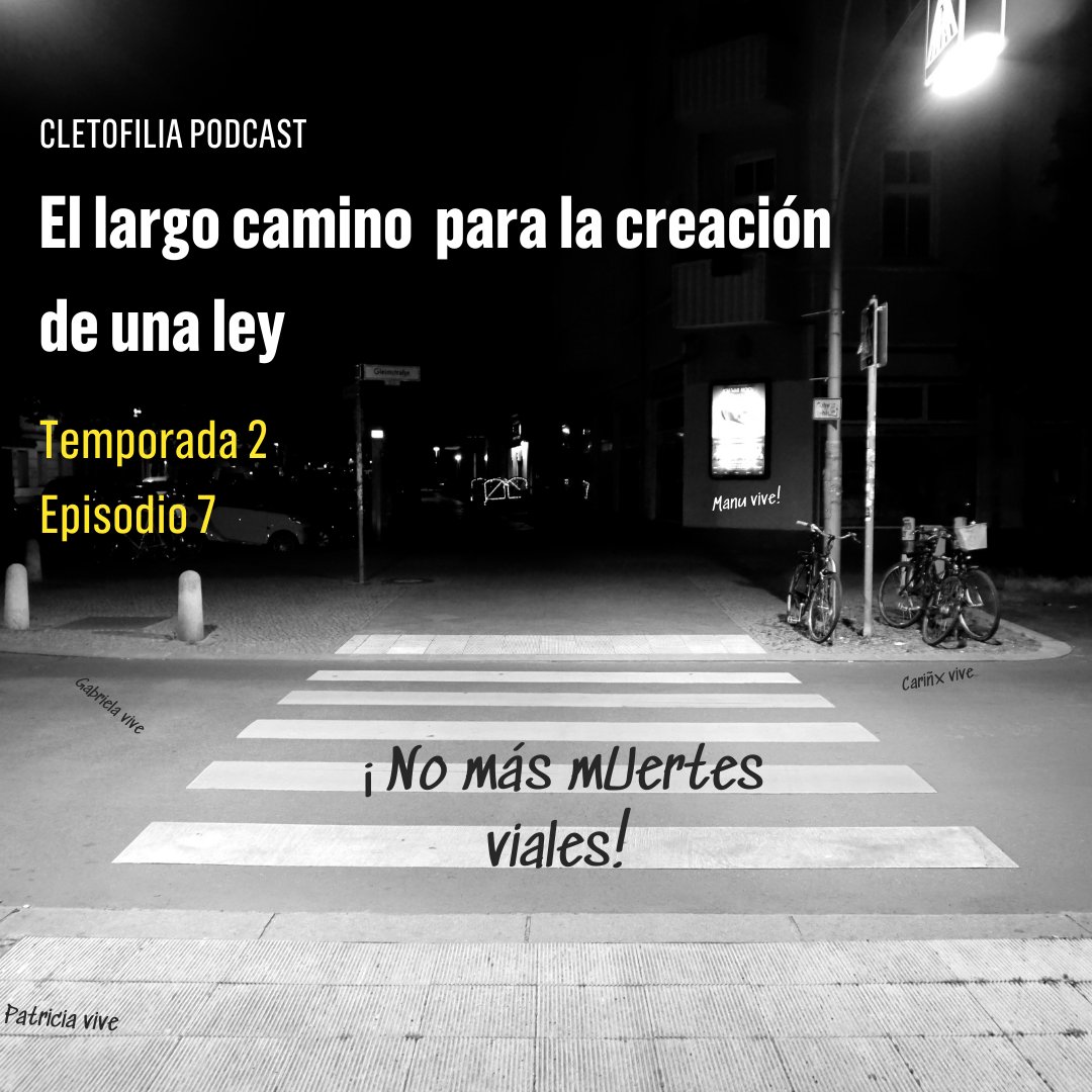 Cletofilia's tweet photo. Pasó una década para que la Ley General de Movilidad y Seguridad Vial viera la luz. Hoy fue publicada en el DOF. Este episodio, es un recuento de esos 10 años de trabajo de la sociedad civil. #Nomasmuertesviales https://t.co/o1QKmnRmic