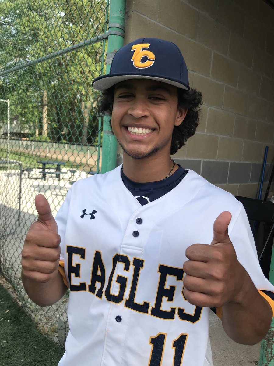 Lukas Donawa pitched a complete game vs Danbury with a TCS record breaking 18 strike outs.  The original record was 17 SO by Cody Brown set in 2014.