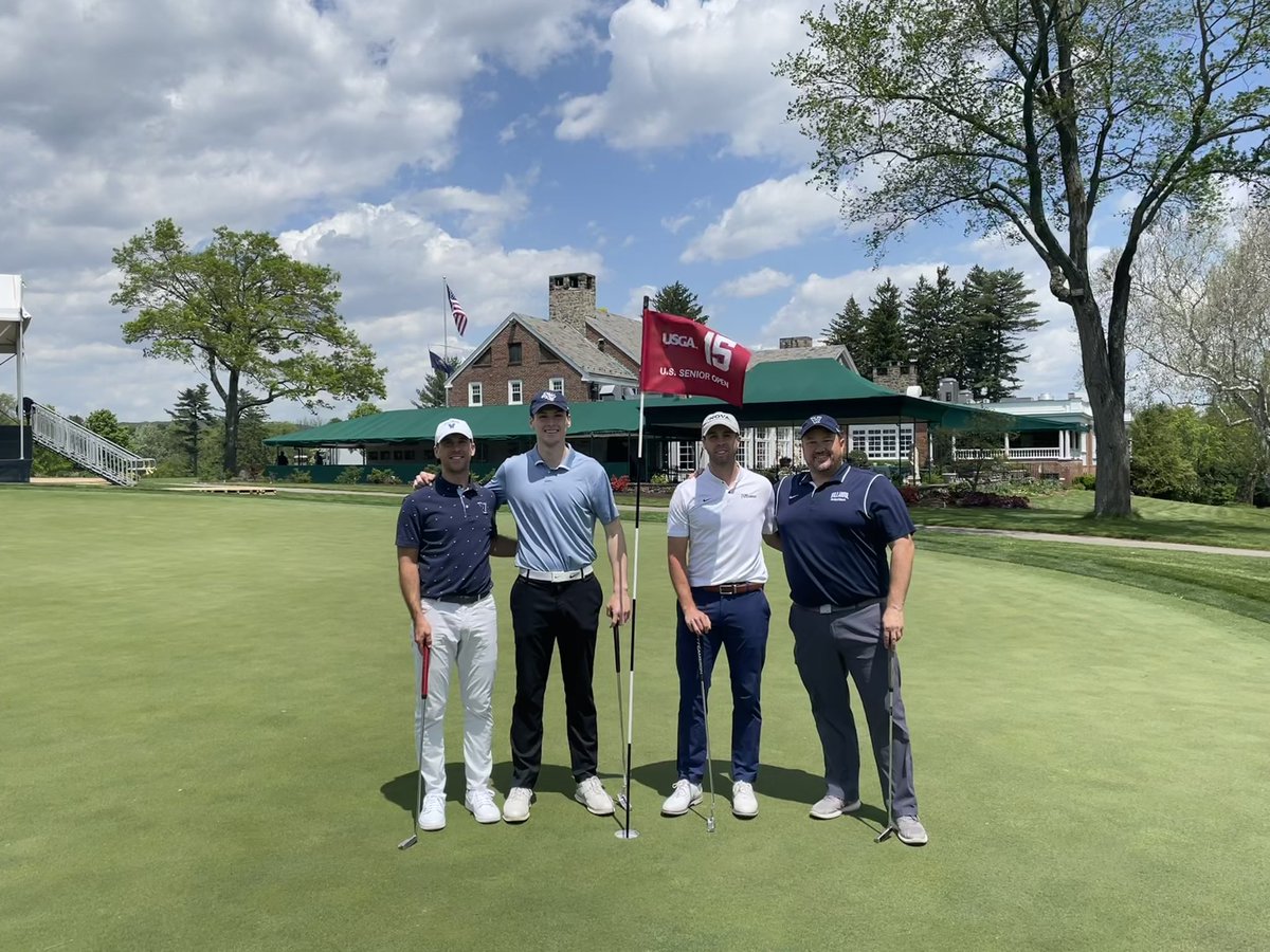 CoachGH3's tweet photo. Thanks to Brian DePasquale &amp; the @USGA for having us as part of the U.S. Senior Open Media Day at Saucon Valley CC - the course is going to be an amazing test for some of the worlds best golfers next month! https://t.co/hv3mSQvfJF
