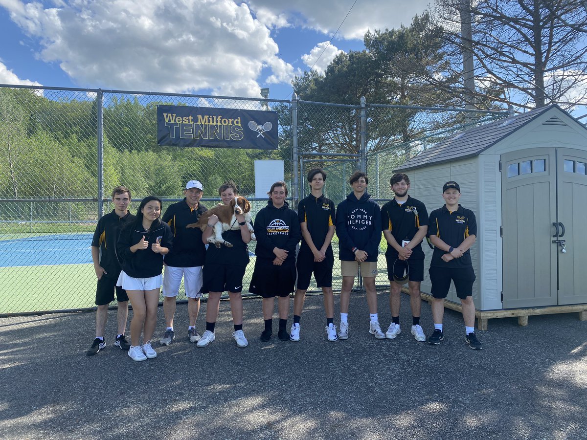 Our standout today was 1st Singles and Captain Declan Wallace. Congrats to Declan for taking the third set with a 10-3 tie breaker. What a way to end the season for our senior! <a href="/WMAthleticDept/">WMAthletics</a> @WestMilfordSupt <a href="/wmhometownpride/">WM Hometown Pride</a> <a href="/BigNorthConBNC/">@BigNorthConference</a>