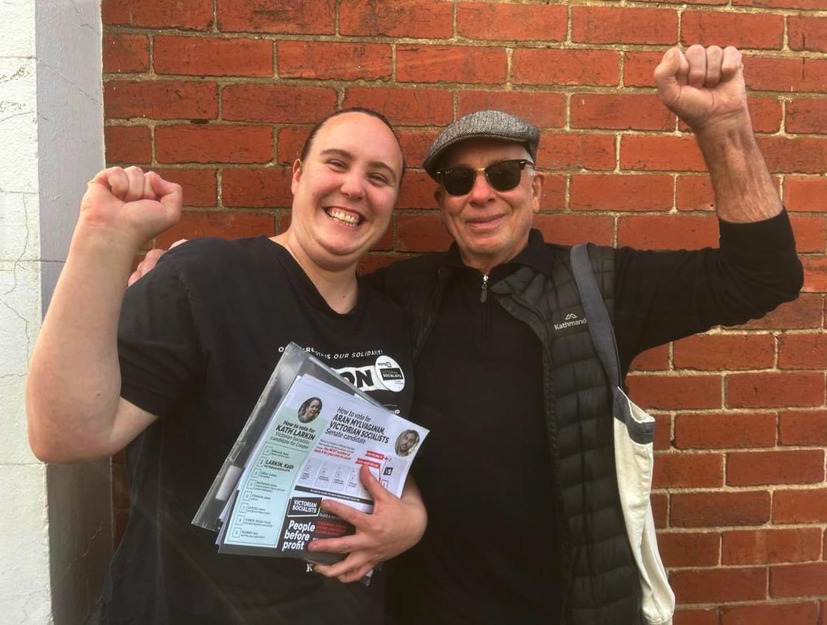 VicSoc4Cooper's tweet photo. Barry was a draft resister during the Vietnam War. Participated in anti-war protests and direct action. After being drafted to go to Vietnam he went to Sydney under a false name, got a job in construction and joined the militant Builders Labourers Federation (BLF). https://t.co/HoeCYjpxJ1