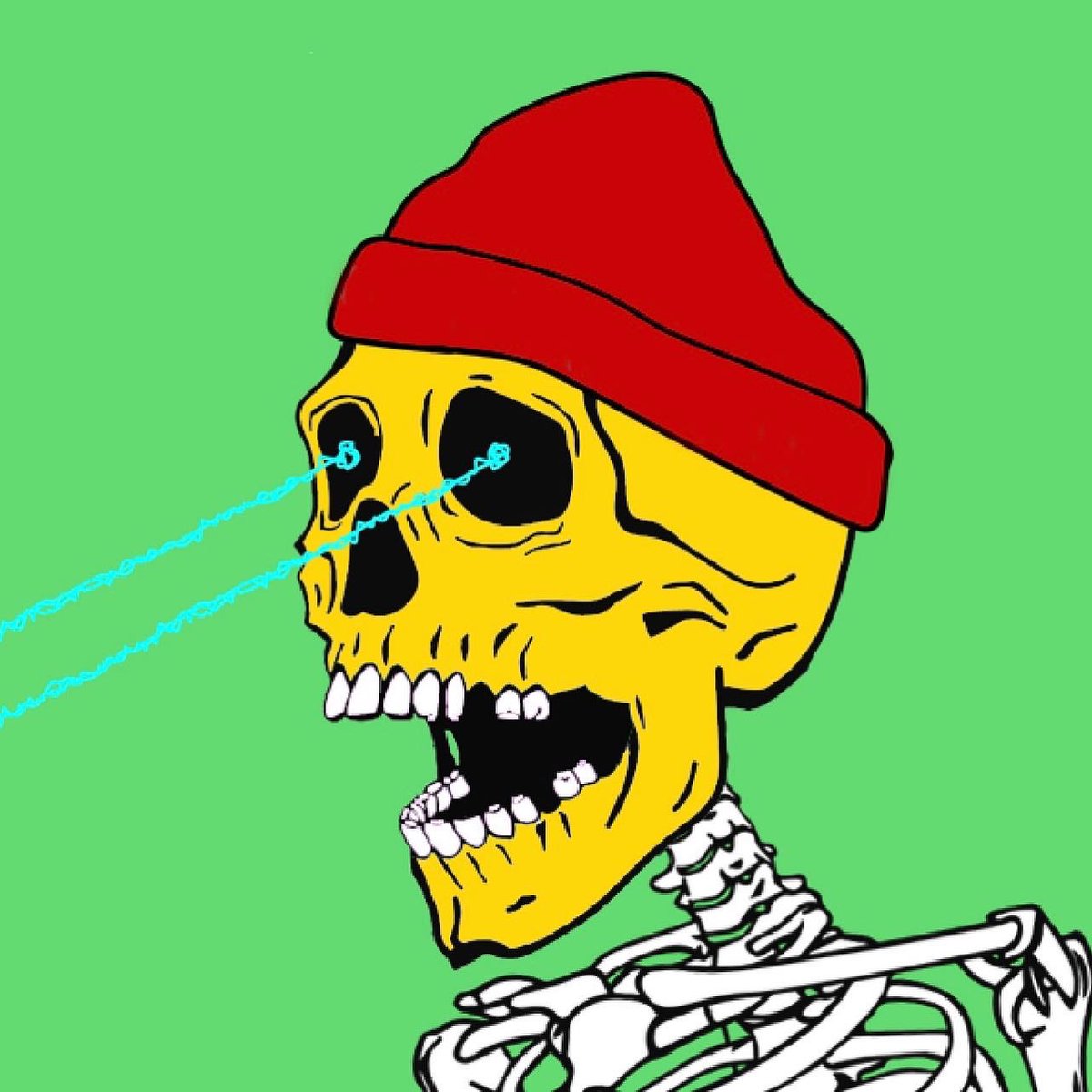PrettyPoisonNFT's tweet photo. 💀A painting that is verified on the blockchain, and backed by an NFT. 

👑 Own 5 skulls = become a Royal Bonehead &amp; get one of your skulls painted for free!

Hand painted by our artist @kyleleblancart 

https://t.co/pZMps645oR

#nft #NFTCommunity #art https://t.co/RbnQbynQFt