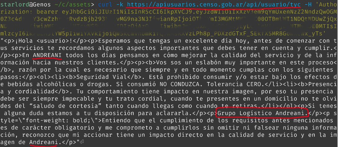 ¿¿¿Que tiene que ver Andreani con el censo???

<a href="/mis2centavos/">Javier Smaldone</a> 
 #Censo2022