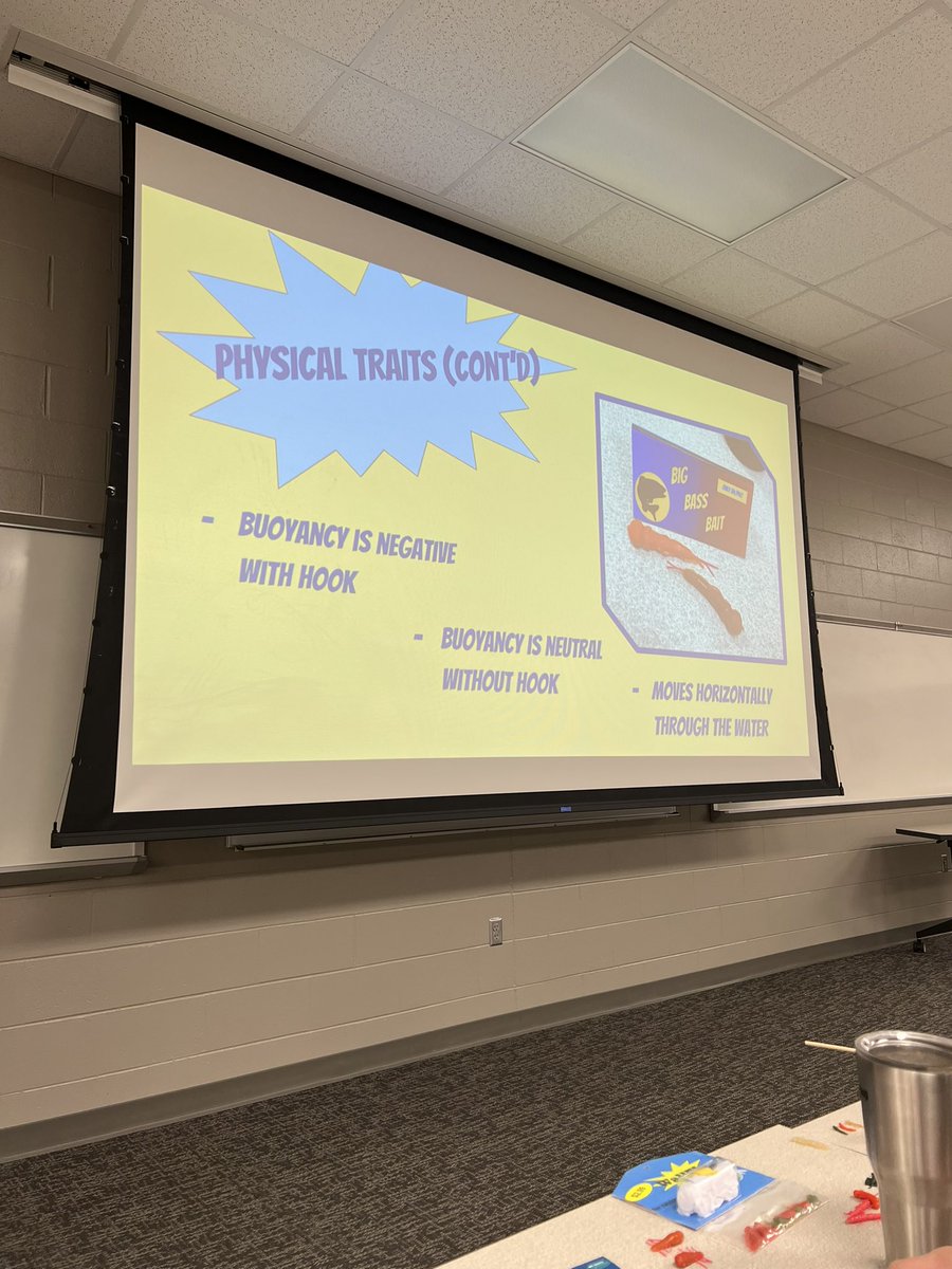 supfairfield's tweet photo. I visited Mr.Jones and Mrs. Charlwood’s classes today. The students presented on fishing lures they created! They incorporated biology and design, and a a lot of speech skills! Thank you for inviting me to visit! #fcspride @FCS2155 @FHSPr1de https://t.co/GAfBm0Hs6f