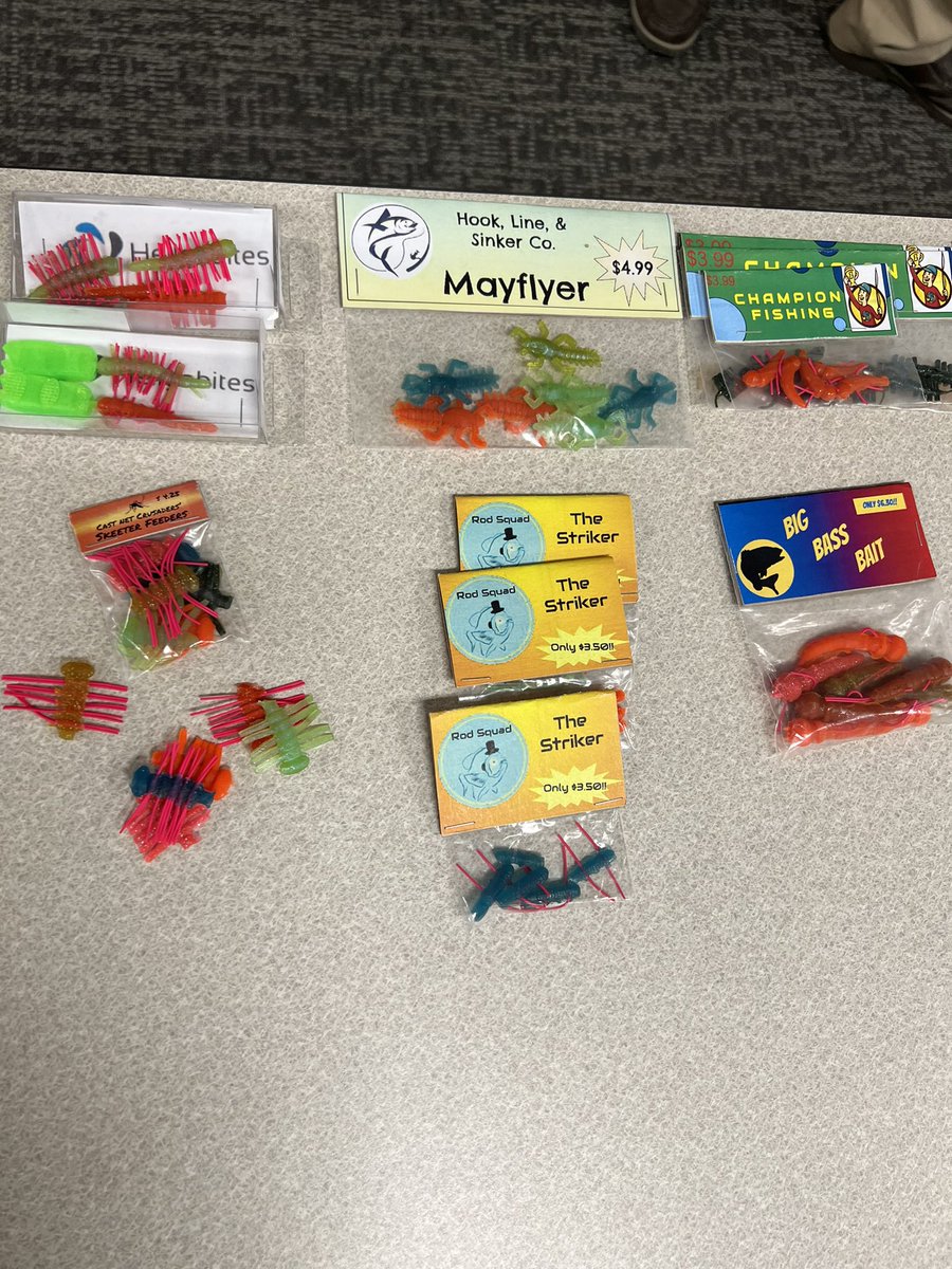 supfairfield's tweet photo. I visited Mr.Jones and Mrs. Charlwood’s classes today. The students presented on fishing lures they created! They incorporated biology and design, and a a lot of speech skills! Thank you for inviting me to visit! #fcspride @FCS2155 @FHSPr1de https://t.co/GAfBm0Hs6f