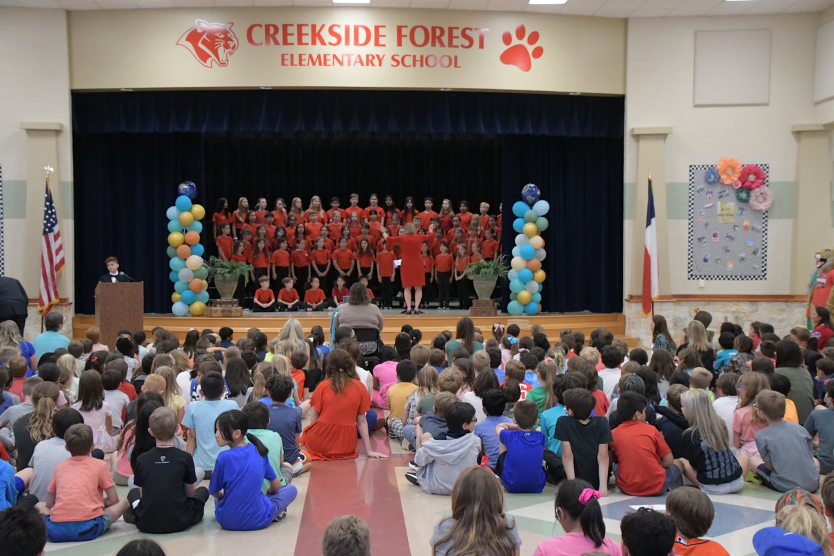 TomballISD's tweet photo. 🎉 CONGRATULATIONS to @TISDCFES on being honored as a first-time @GreatExpOrg Model School! 

We are so proud of you! #DestinationExcellence https://t.co/WxLe2ULIB0