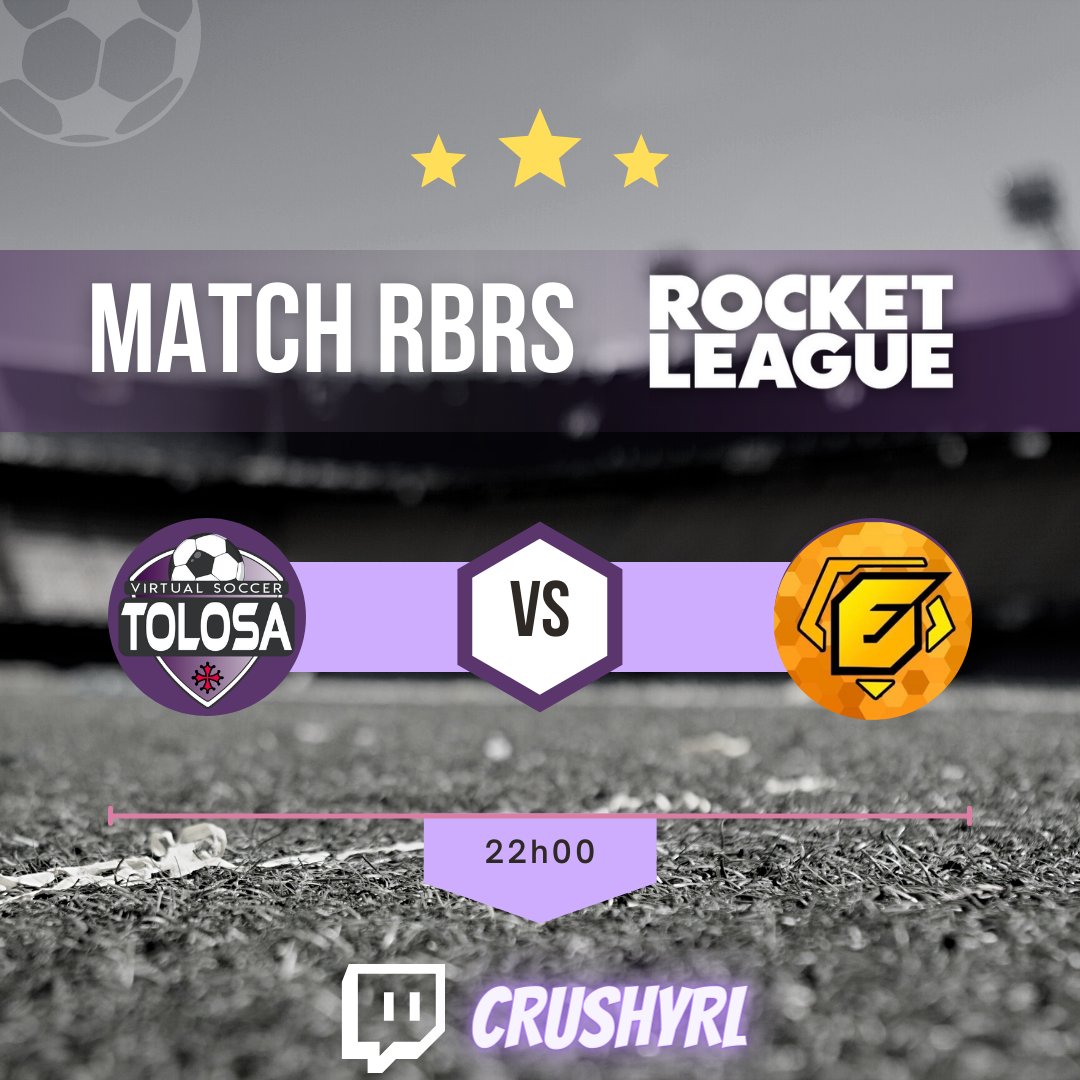 VSTolosa's tweet photo. Ce soir notre équipe joue contre @EsportsEclipsar dans le tournoi RBRS match qui se joue en BO5 on leur souhaite bonne chance 💪 #GoVST #RocketLeague #RocketBaguette https://t.co/tI6rQw2DQp