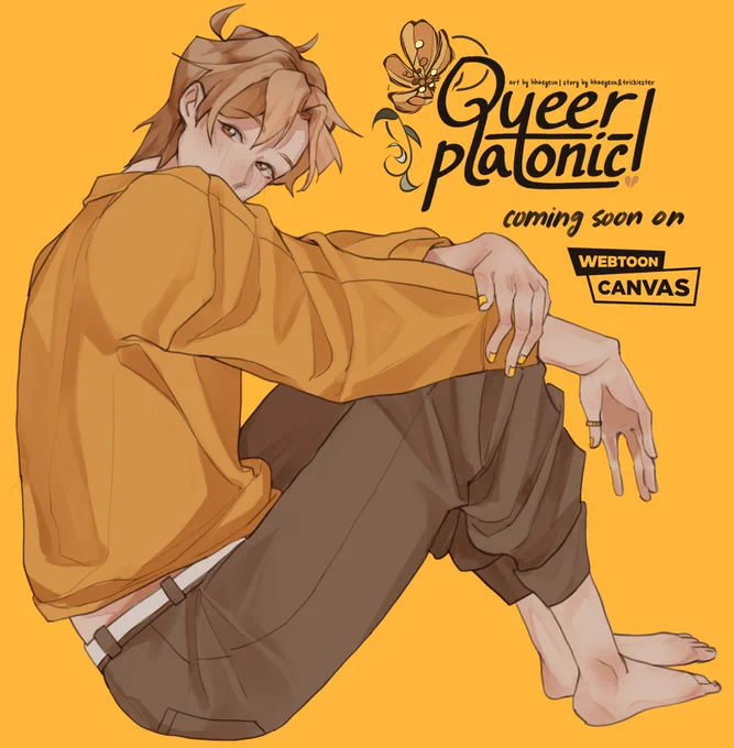Queerplatonic! A story focused on platonic love. Please rt and share, I'm very excited for this <3
PROMO ART : ERANTHIS
#webtoon #webtoonart #WebtoonCanvas #queerplatonicwebtoon 