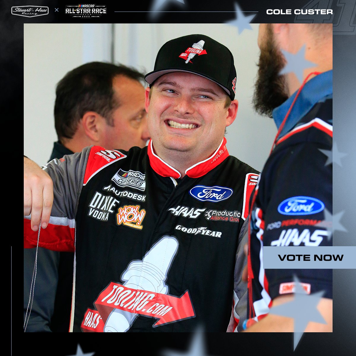 StewartHaas Racing on Twitter "He's in the top10 of the AllStar Fan