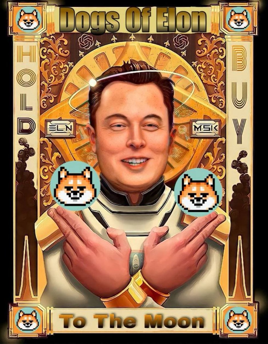 iamgagav's tweet photo. Don’t miss @dogsofelon, the next CryptoPunks! 10,000 NFTs dedicatebd to @Elonmusk
✅$DOE on Uniswap, https://t.co/zDKfYnFL3x
✅Playable NFT doges, p2e mobile game!
✅1000x altcoin 🚀
✅Staking, Earn up to 70%
#doetoken #dogsofelontoken #justdoeit #doecrypto #NFT #Metaverse https://t.co/NMifKo0ZEi