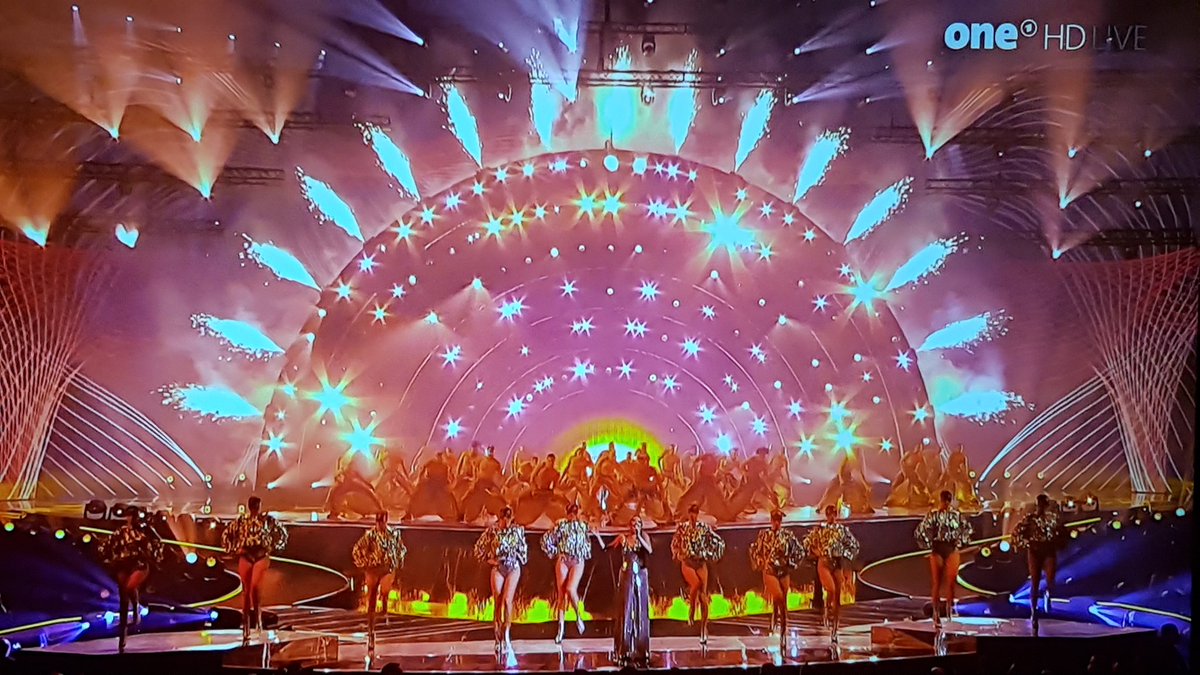 IamIllgner's tweet photo. Zum Glück hat die Kulisse keine Ähnlichkeit mit dem Coronavirus. Oh. #ESC2022 #Eurovision https://t.co/2YJioPnNlL