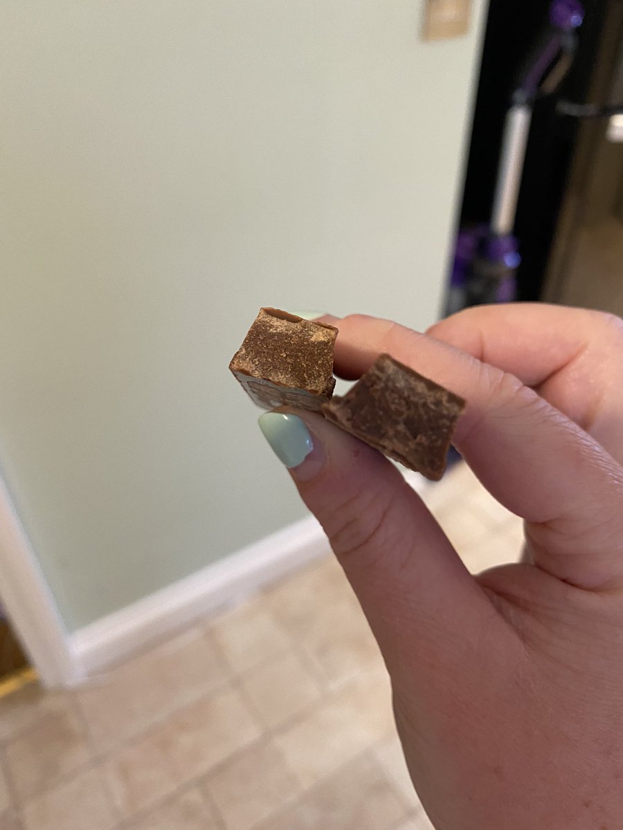 When you bite into your <a href="/KITKAT/">KITKAT</a> and there’s no biscuit 🤣😱