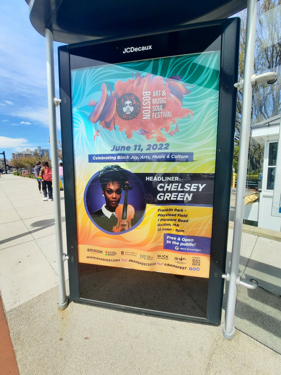 Looking forward to @BAMSFest featuring #ChelseyGreen June 11, 2022 at <a href="/FranklinParkBos/">Franklin Park Boston</a>