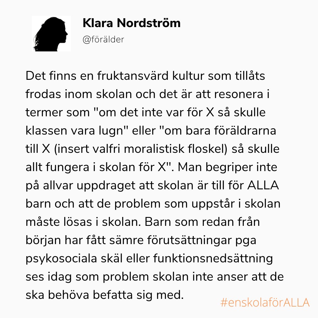 #enskolaförALLA
