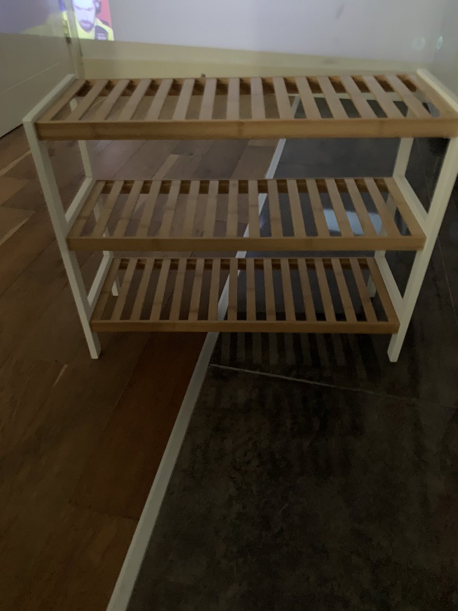 KieMarie134's tweet photo. When your DIY actually works out for once 🤣😜 #ShoeRack #LetMeBeHappy #NotAllOfUsAreHandy https://t.co/1E7xG8RBxv