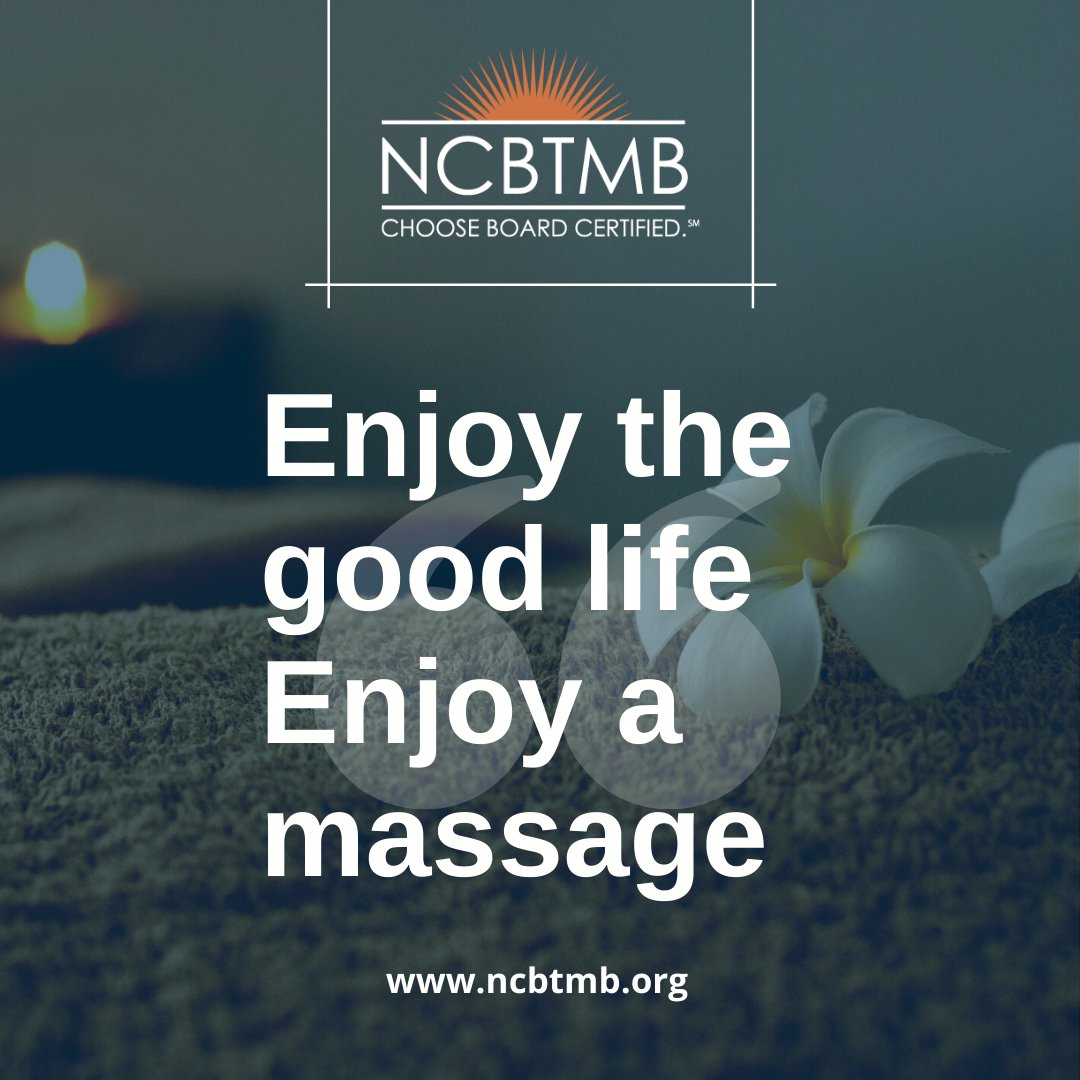 NCBTMB's tweet photo. A good massage gives you many health benefits.

Find the Board Certified Therapist near you now on our directory at https://t.co/4pQSFQz84f ✨

#ncbtmb #deepmassage #massageeducation #massagetherapist https://t.co/9fEsSgR5dX