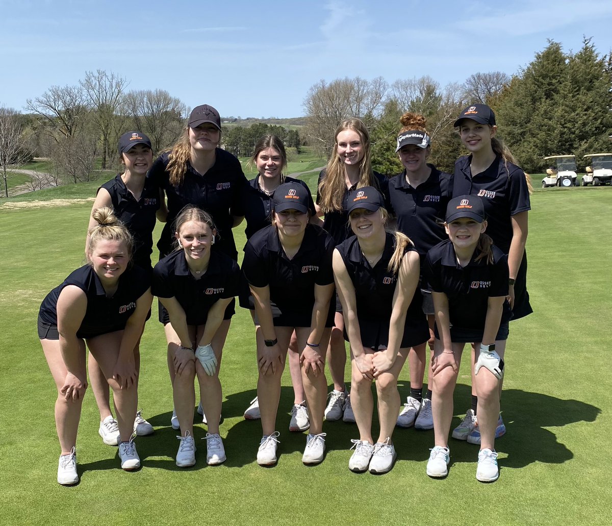 OSHGirlsGolf's tweet photo. Conference dual vs. Armstrong! https://t.co/GVQ0ZAeiKS