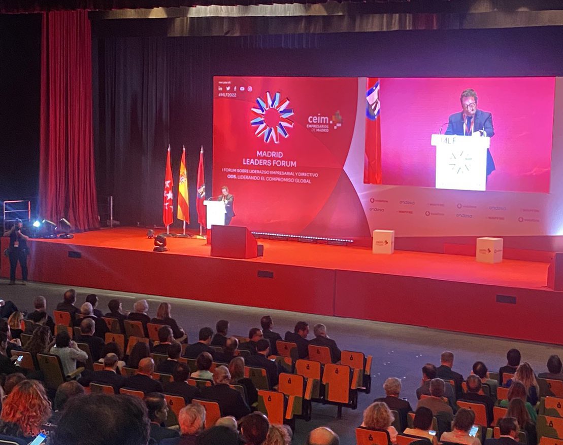 ChavarriJuan's tweet photo. También hemos estado en representación de @CECEMADRID en la primera edición del foro de liderazgo empresarial y directivo, #MadridLeadersForum invitados por @_CEIM_ 

Sin duda ha sido una gran oportunidad de #encuentro y aprendizaje. 

@CECEducacion https://t.co/MbMMNubff0