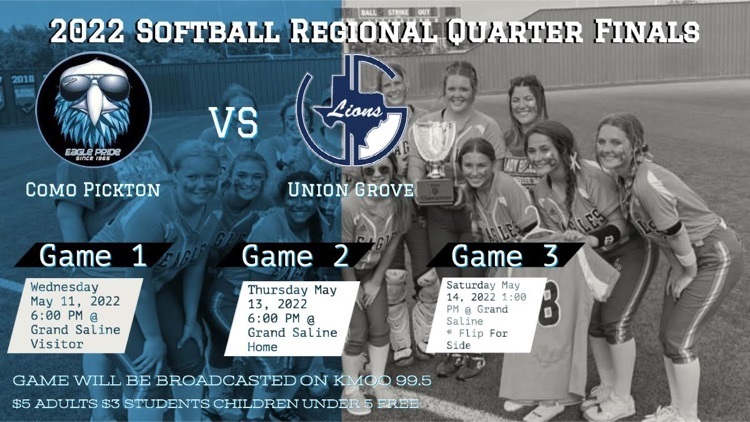 EaglePride247's tweet photo. Eagle Softball Fans! Here it is… Round 3! https://t.co/s5OwXn4onM