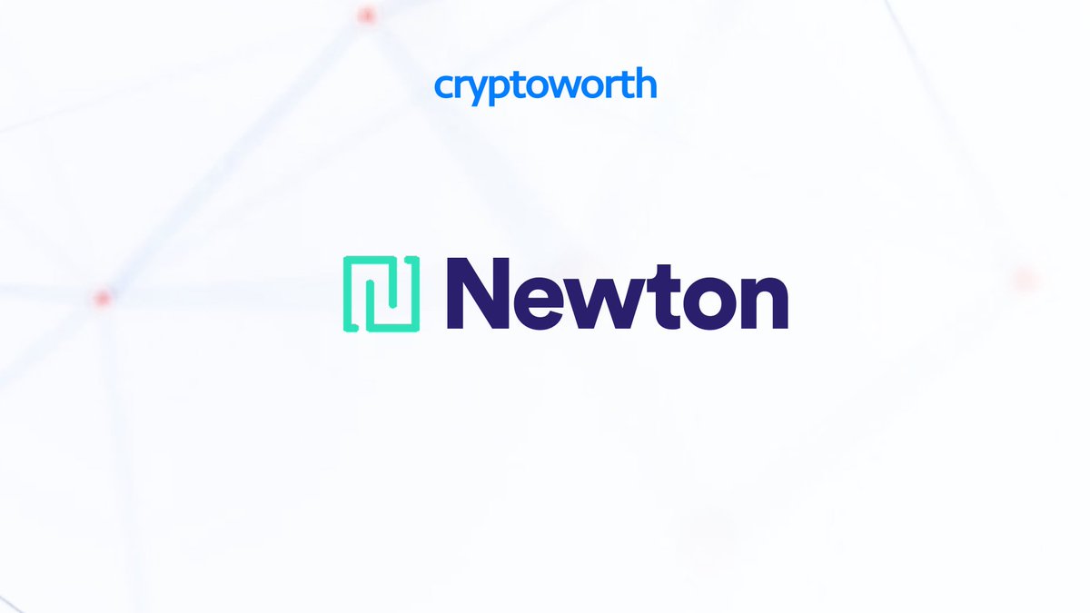 CryptoworthApp's tweet photo. Introducing our latest integration on #Cryptoworth. Add @newton_crypto as an exchange connection for consolidating your transactions and generating capital gain/loss reports. #Newton #crypto https://t.co/uqcMnvcmUg