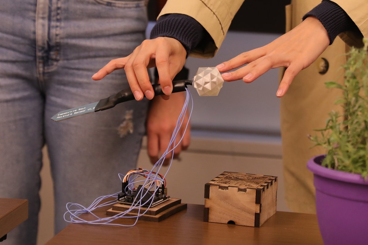projectmanus's tweet photo. Students presented their final projects from “Introduction to Making” (2.351J / 15.351J) today. This course is co-taught by @eshipmit and MIT Project Manus. Thanks for a great semester to our students, TA's and teachers! #MITMaking #AroundMIT #Entrepreneurship #Innovation #Making https://t.co/GtKXP0Ued6