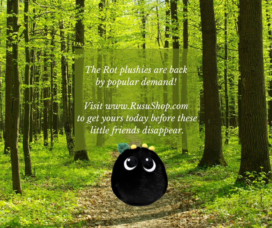 RusuShop's tweet photo. Back by popular demand!
Please note that international shipping is very limited at this time.
#findtheRot
#gamemerch https://t.co/L2kKpokF0J