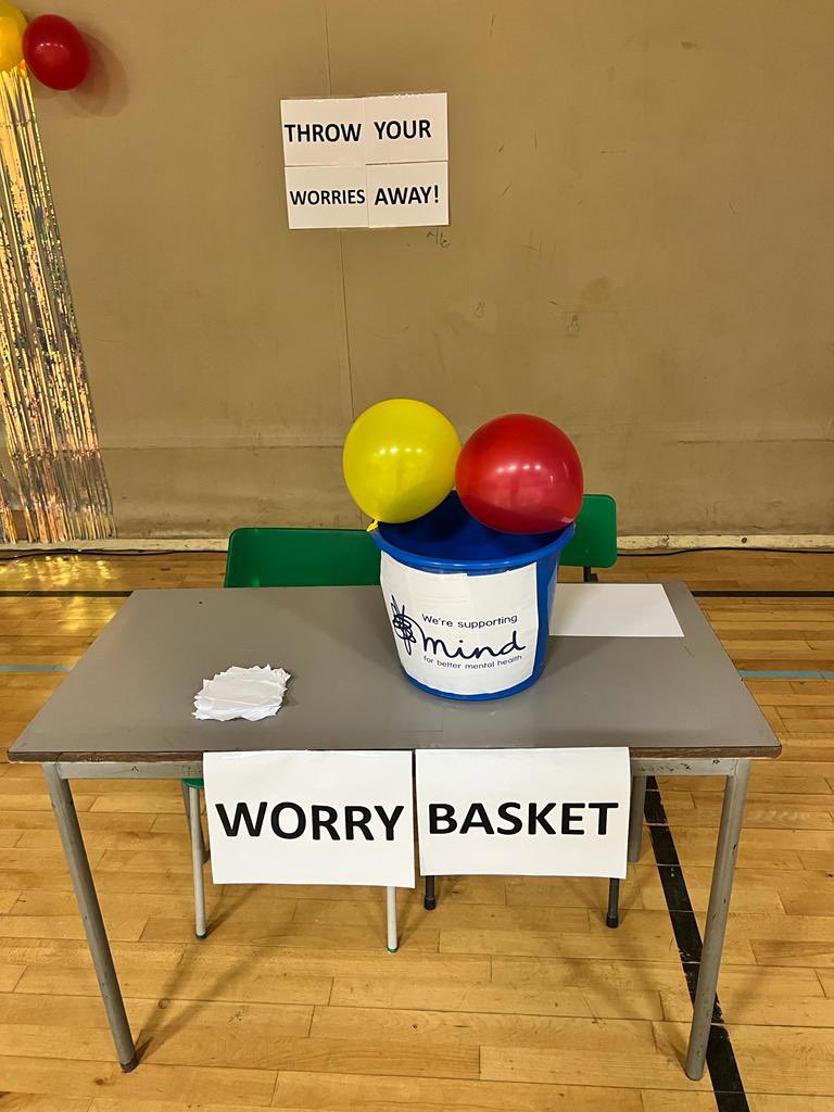 Mental Health Awareness Week

Final photos from todays event. 

Thank you to everyone that helped organise todays event and please look out for further events after school this week!