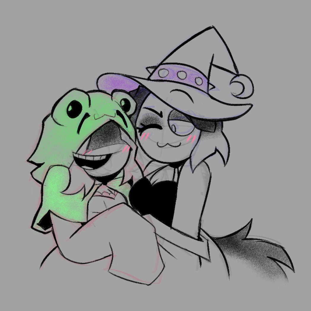 Sketch 4 ma friend B) <a href="/UwRaine/">WitchGirlfriend NSFW👽 COMMS OPEN</a>