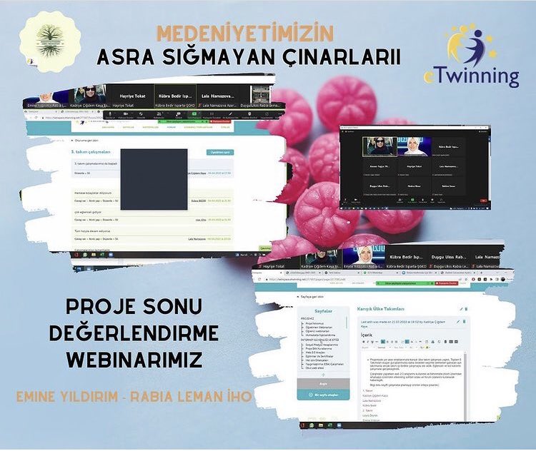 hakikathanem's tweet photo. eTwinning kalite etiketi başvurusuna doğru proje sonu değerlendirme toplantımızı yaptık. 

Kevser Tuğçe YAMAN
Duygu UKŞAŞ
Sakine Yaşar KURAL
Emine YILDIRIM https://t.co/vZNYoJOu2H