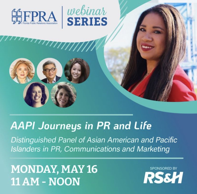 sambagal's tweet photo. #JoyTweet I’m excited to celebrate #AAPIHeritageMonth by participating on this panel organized by @msmadelene and @FPRA May 16, 11 a.m.-Noon ET. Looking forward to talking with @bimada @angelamears1979 @shonali and @Debalobo
#AAPI #AANHPI #AAPIAwesome #AAPIJoy #VeryAsian https://t.co/vRpmctYS4i