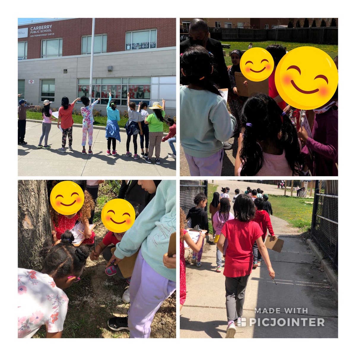 Carberry Cougars we’re out doing community scavenger hunts for #PDSBEduWeek today! @PeelSchools