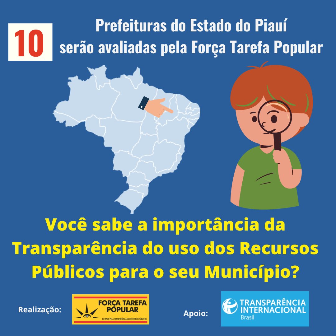 TvVenceremos's tweet photo. Que tal acompanhar o que acontece no seu Município? Vem fazer parte dessa jornada! Da Assessoria de Comunicação da FTP-PI - Socorro Silva.  @TI_InterBr https://t.co/LQW5IqN3xT