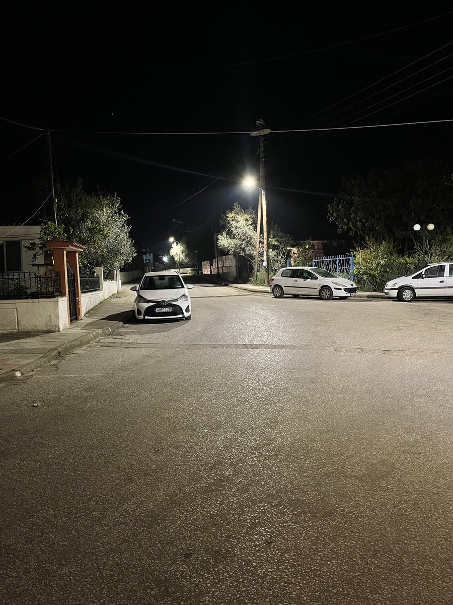 LedisonLighting's tweet photo. Hyperion #led street light in Greek village, in ancient times Hyperion was the God of light and wisdom https://t.co/Q4EVR1626W