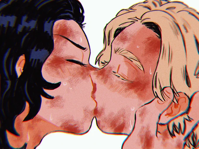 what if,,,, koko and inupi started kissing,,,,, in the middle of the fight,,,,,,, 🈁🐶
#tokyorevengers #kokonui #ココイヌ 